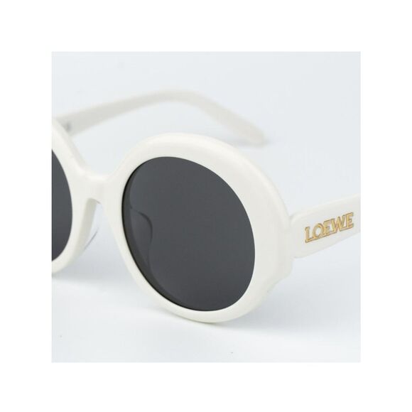 Loewe Women Sunglasses Ivory Grey Round LW40135F 25A NEW AUTHENTIC main image 5